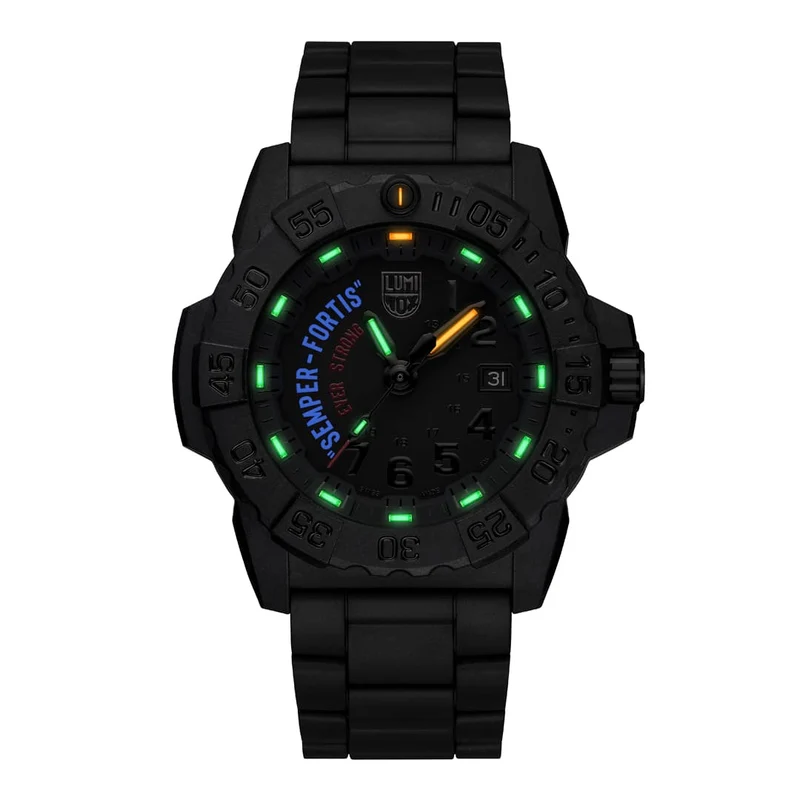 Luminox Navy SEAL XS.3515.N Armbanduhr Schwarz • CARBONOX™ Gehäuse • Limited Edition Semper Fortis