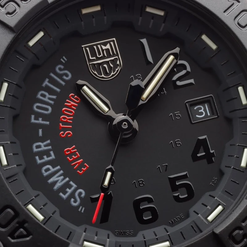 Luminox Navy SEAL XS.3515.N Armbanduhr Schwarz • CARBONOX™ Gehäuse • Limited Edition Semper Fortis