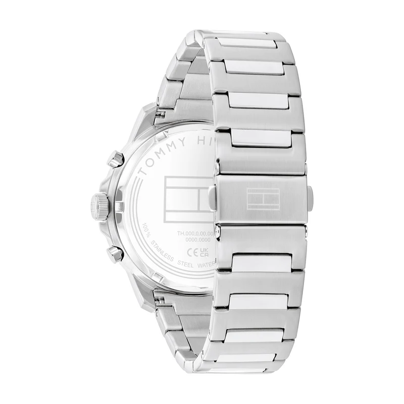 Tommy Hilfiger Henry 1710684 Herren Armbanduhr Blau • Chronograph • Mineralglas