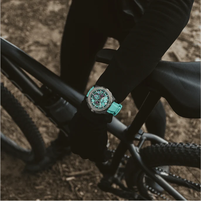 Festina Chrono Bike F20726/1 Herren Armbanduhr Braun • Chronograph • Mineralglas