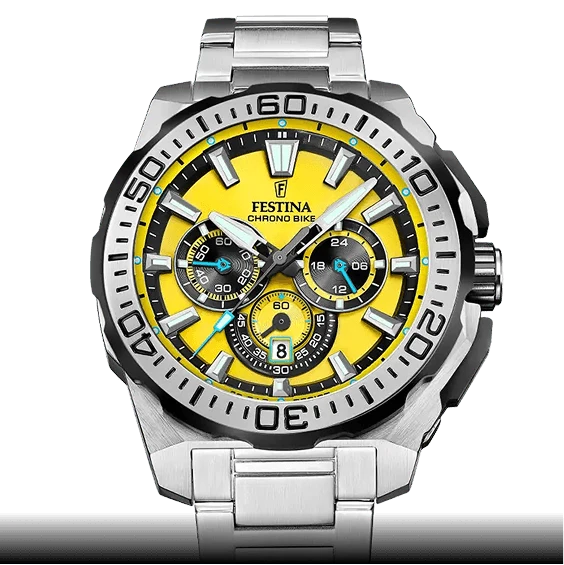 Festina Chrono Bike F20724/6 Herren Armbanduhr Blau • Chronograph • 20 ATM Wasserdicht