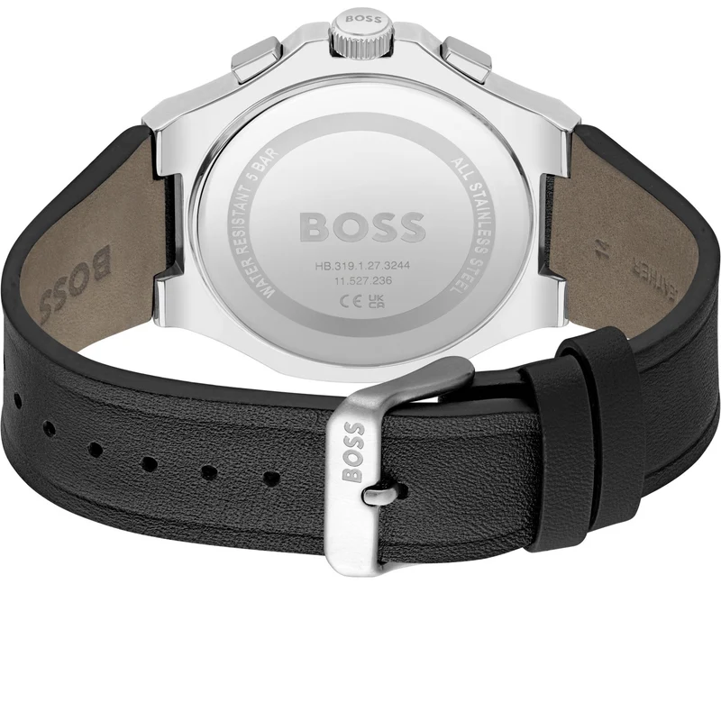 BOSS Taper 1514085 Herren Armbanduhr Schwarz • Quarz-Chronograph • Mineralglas