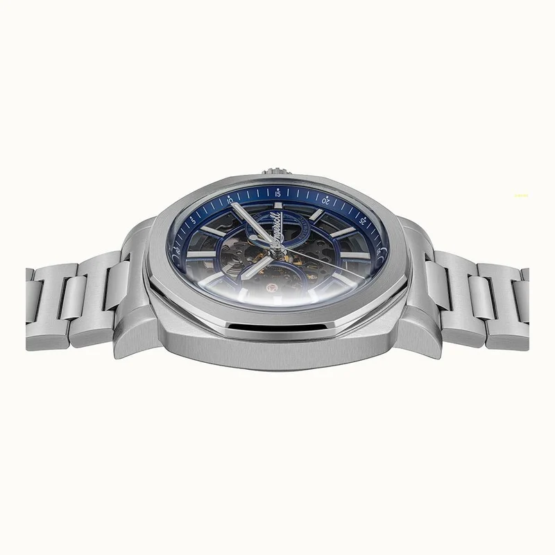 Ingersoll 1892 The Outrider I16403 Herren Armbanduhr Blau • Automatikwerk • Mineralglas