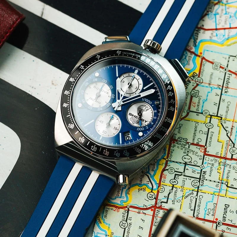 Bulova Shelby Racer Chronograph 98B452 Herrenuhr • Precisionist 262 kHz • Limited Edition