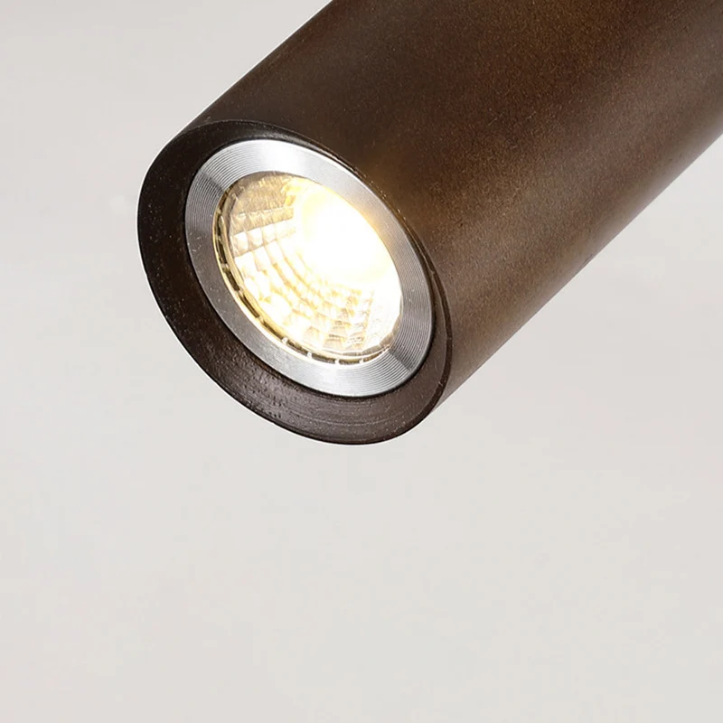 Houten Railverlichting LED Plafondlamp Wandlamp Natuurlijk Modern Woonkamer Eetkamer | Sansoti