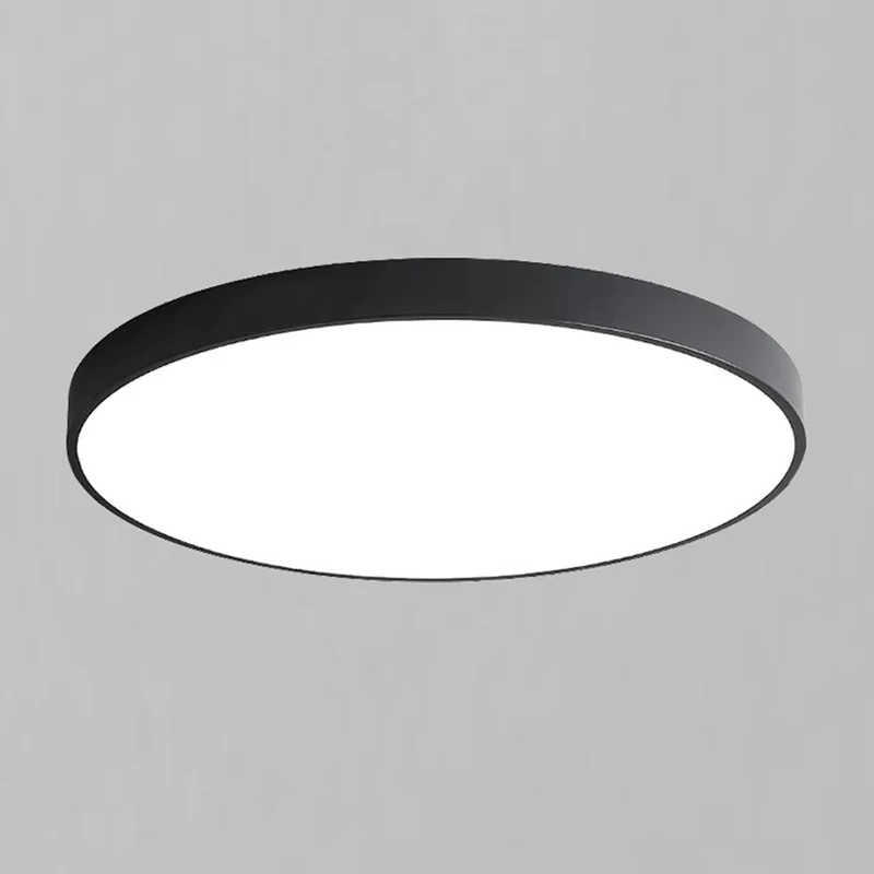 Ronde LED Plafondlamp Ultraplat Nordic Modern Dimbaar Acrylic Woonkamer Slaapkamer | Sansoti