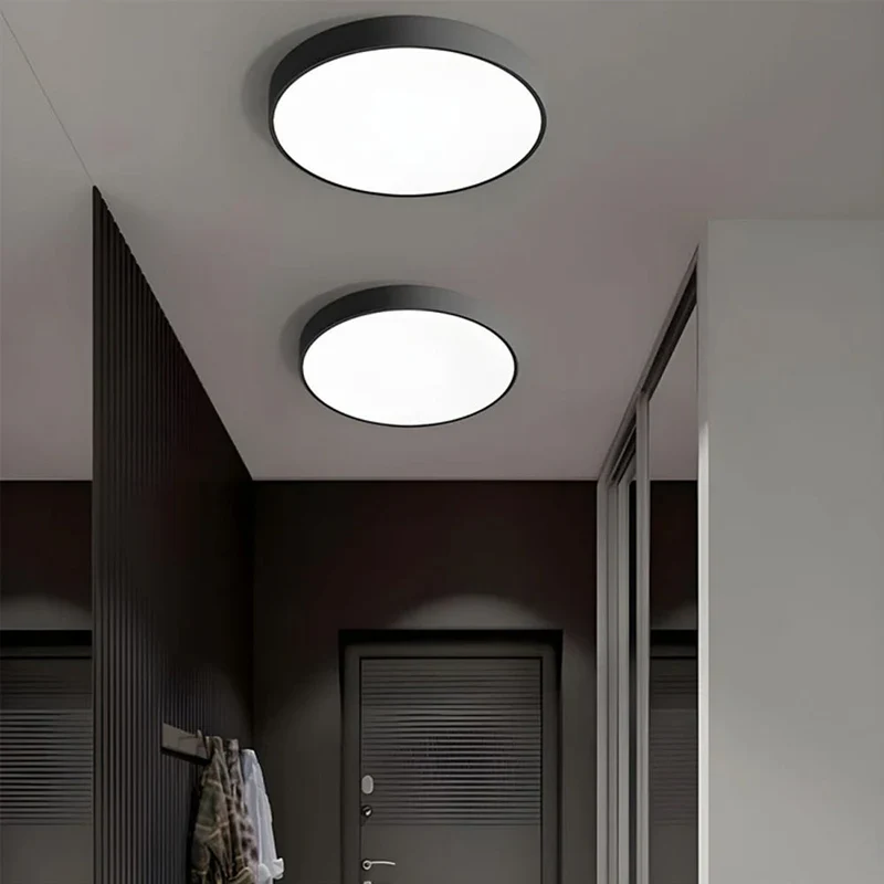 Ronde LED Plafondlamp Ultraplat Nordic Modern Dimbaar Acrylic Woonkamer Slaapkamer | Sansoti