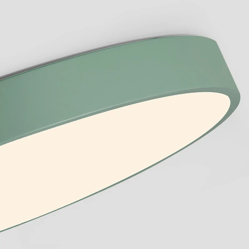 Ronde LED Plafondlamp Ultraplat Nordic Modern Dimbaar Acrylic Woonkamer Slaapkamer | Sansoti