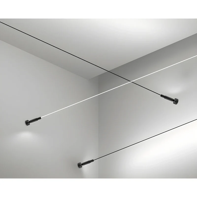 Wandlamp LED Lineair Dimbaar RVS Acryl Zwart Wit Goud RGB Slaapkamer Woonkamer Kantoor | Sansoti