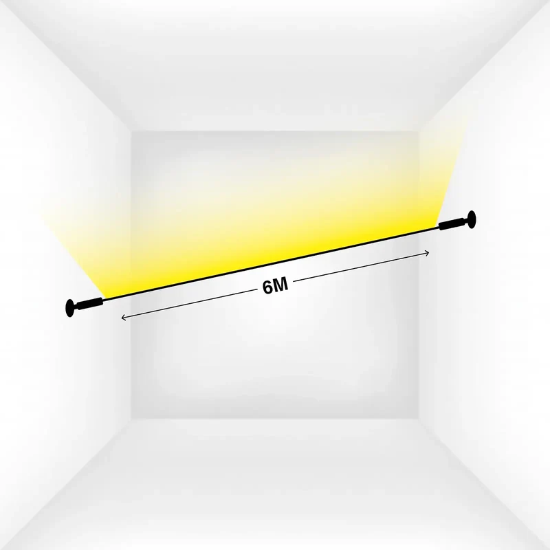 Wandlamp LED Lineair Dimbaar RVS Acryl Zwart Wit Goud RGB Slaapkamer Woonkamer Kantoor | Sansoti