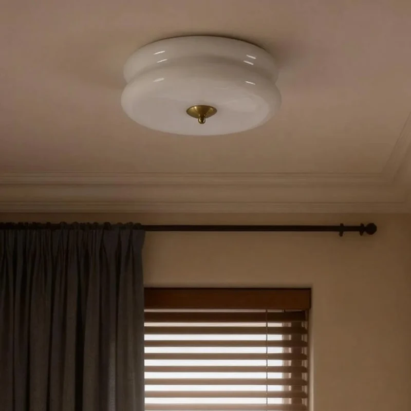 Plafondlamp Vintage Glas 1920s Industrieel Goud Chroom LED Eetkamer Woonkamer Slaapkamer | Sansoti