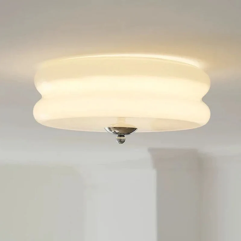 Plafondlamp Vintage Glas 1920s Industrieel Goud Chroom LED Eetkamer Woonkamer Slaapkamer | Sansoti
