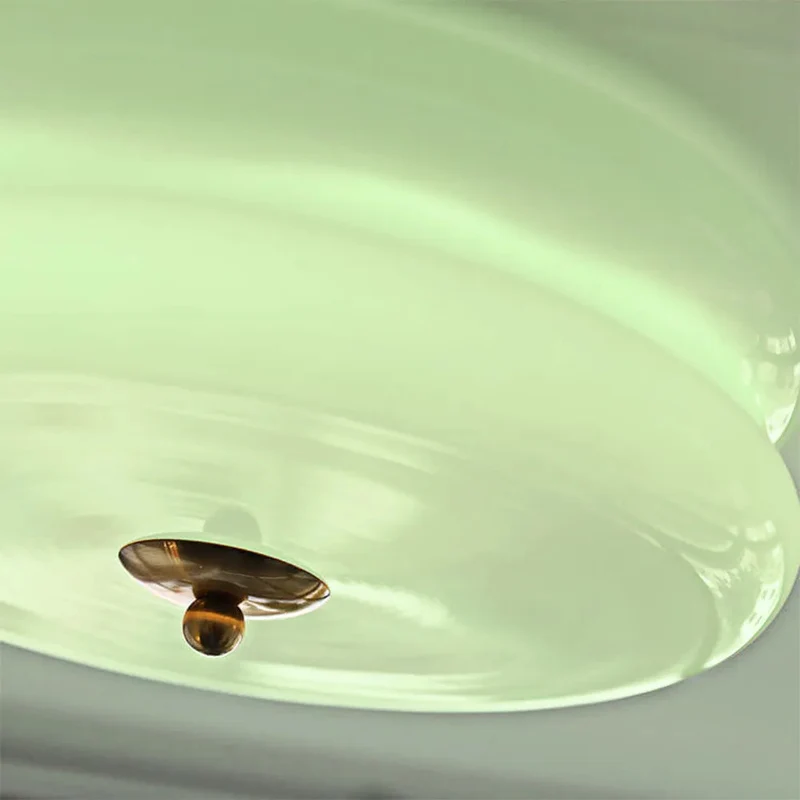 Plafondlamp Vintage Glas 1920s Industrieel Goud Chroom LED Eetkamer Woonkamer Slaapkamer | Sansoti