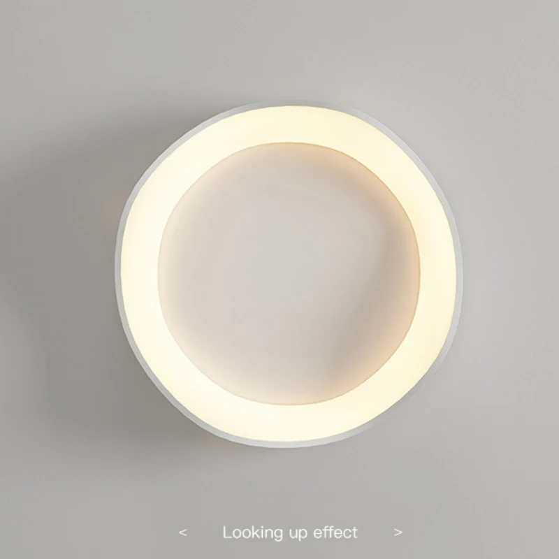 Japandi LED Plafondlamp Dimbaar Afstandsbediening Rond 40cm 50cm IJzer Acryl | Sansoti