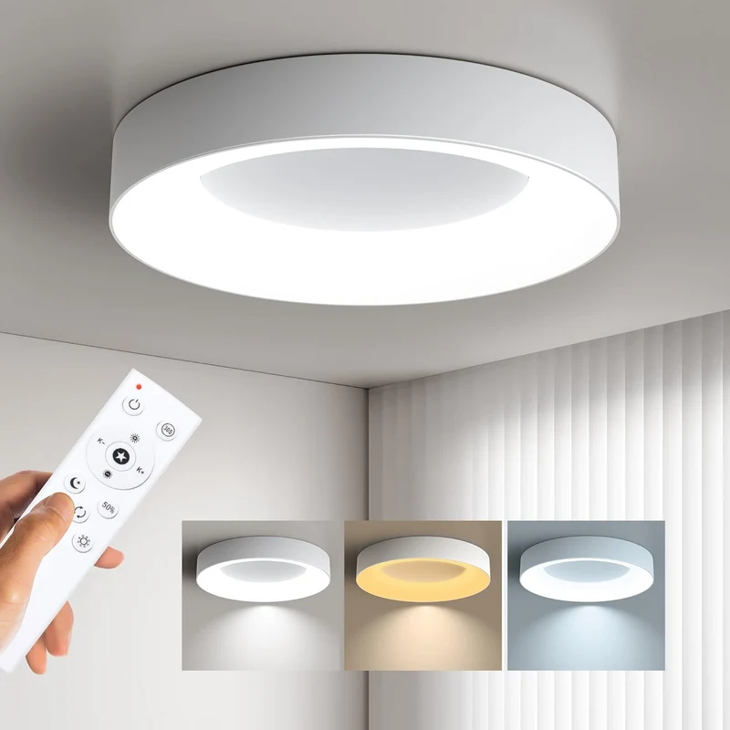 LED plafondlamp rond acryl ijzer lage ruimtes hal slaapkamer woonkamer moderne opbouwlamp minimalistische plafondverlichting | Sansoti