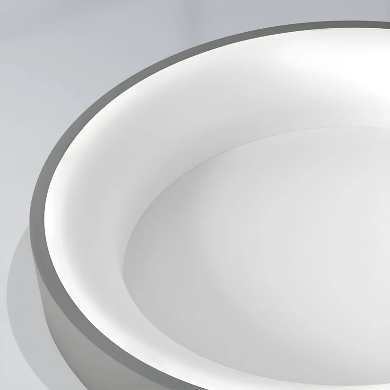 LED plafondlamp rond acryl ijzer lage ruimtes hal slaapkamer woonkamer moderne opbouwlamp minimalistische plafondverlichting | Sansoti
