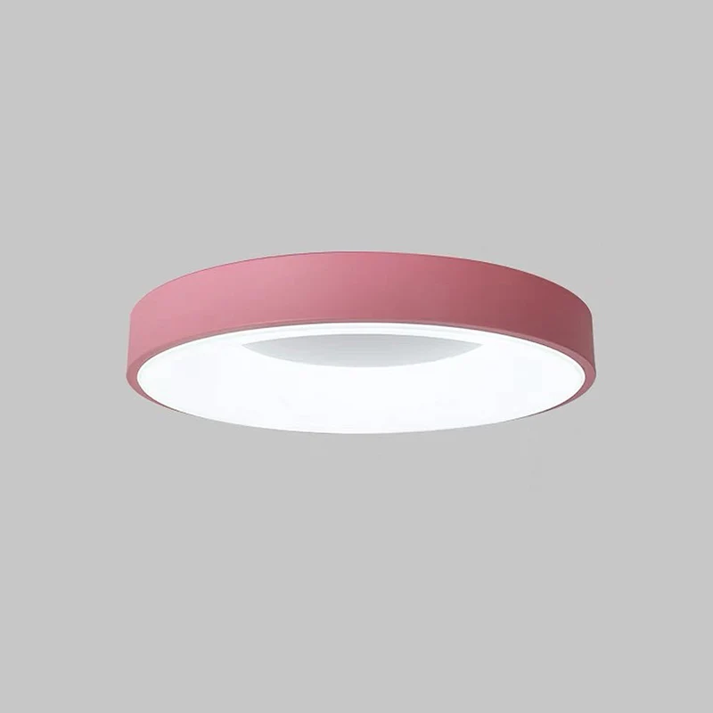LED plafondlamp rond acryl ijzer lage ruimtes hal slaapkamer woonkamer moderne opbouwlamp minimalistische plafondverlichting | Sansoti