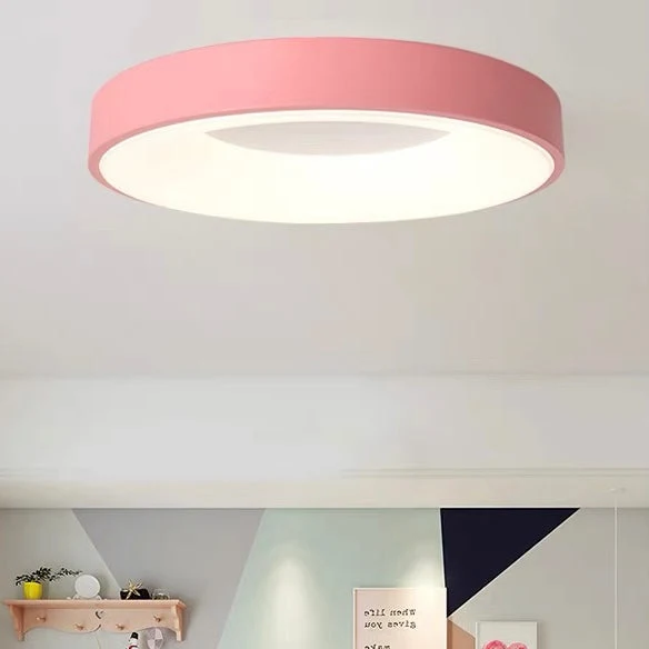 LED plafondlamp rond acryl ijzer lage ruimtes hal slaapkamer woonkamer moderne opbouwlamp minimalistische plafondverlichting | Sansoti