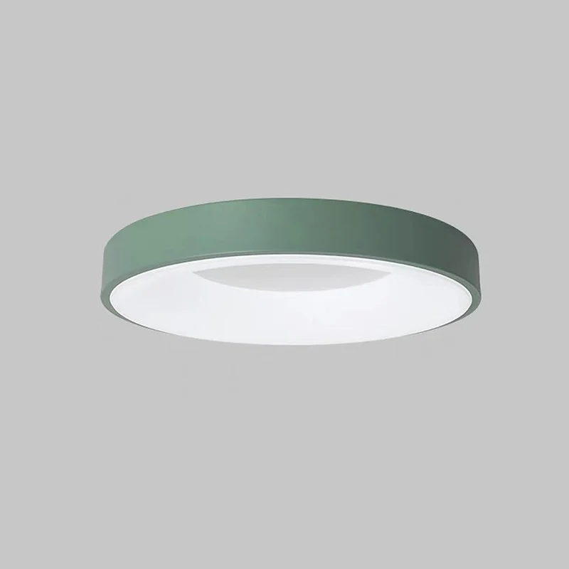 LED plafondlamp rond acryl ijzer lage ruimtes hal slaapkamer woonkamer moderne opbouwlamp minimalistische plafondverlichting | Sansoti