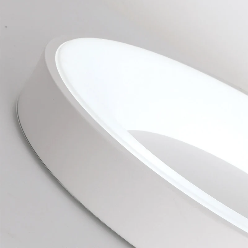 LED plafondlamp rond acryl ijzer lage ruimtes hal slaapkamer woonkamer moderne opbouwlamp minimalistische plafondverlichting | Sansoti