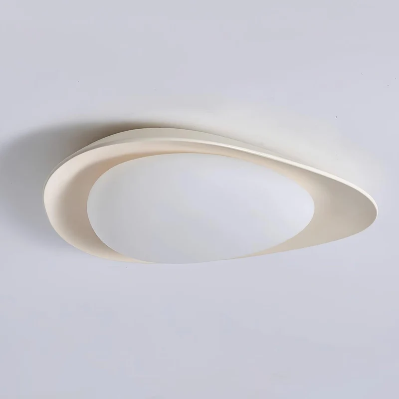 LED Plafondlamp Bladvorm Resin Groen Woonkamer Slaapkamer Eetkamer Organische Plafondlamp Scandinavisch Interieur | Sansoti