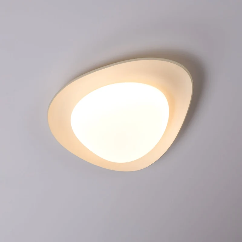 LED Plafondlamp Bladvorm Resin Groen Woonkamer Slaapkamer Eetkamer Organische Plafondlamp Scandinavisch Interieur | Sansoti
