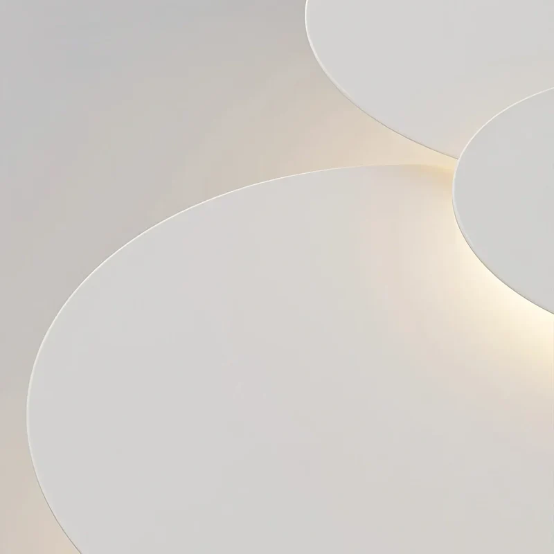 LED plafondlamp verstelbare schijven wit dimbaar woonkamer badkamer moderne designlamp plafondverlichting met afstandsbediening | Sansoti