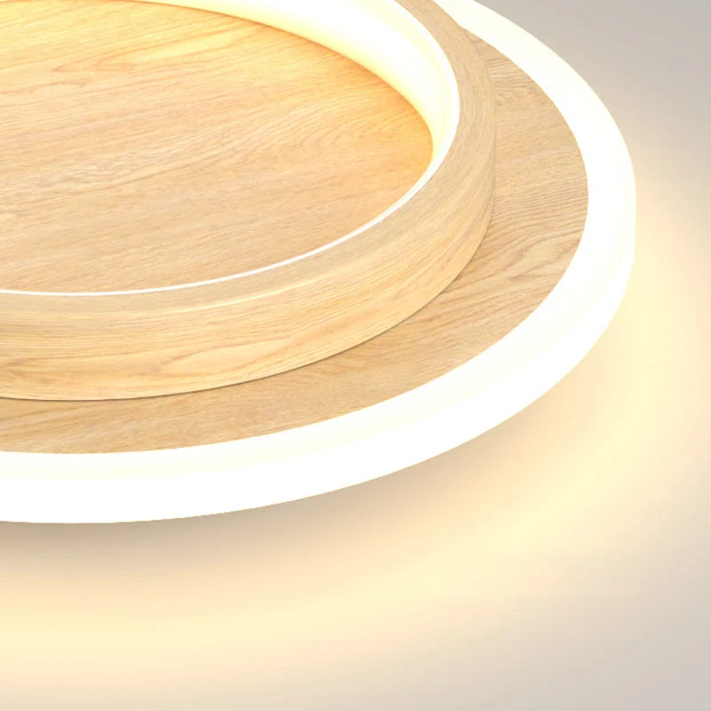 LED plafondlamp rond 10W 20W zwart wit slaapkamer hal woonkamer moderne plafondverlichting lage plafondlamp | Sansoti