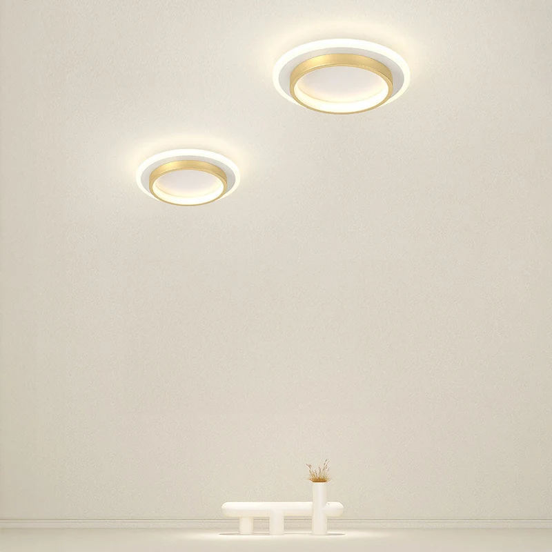 LED plafondlamp rond 10W 20W zwart wit slaapkamer hal woonkamer moderne plafondverlichting lage plafondlamp | Sansoti