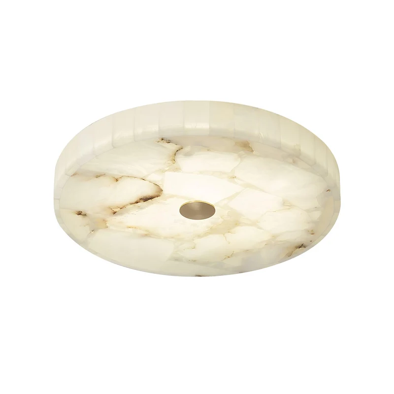 Plafondlamp Albast LED 5 cm Wit Goud Woonkamer Hal Moderne Designlamp Binnen | Sansoti