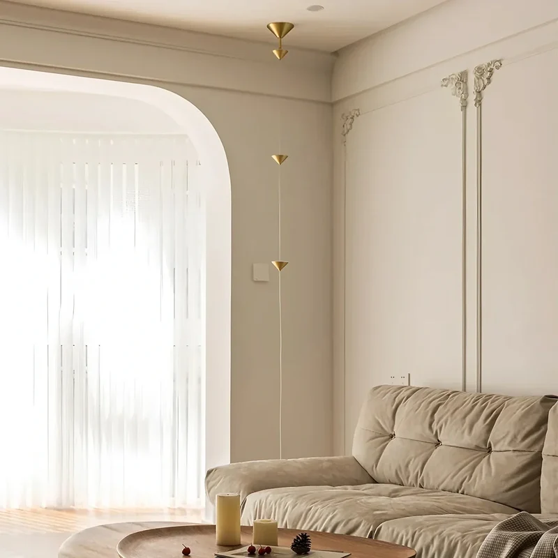 Vloer Tot Plafond Lamp 4 Lichtpunten LED 2,5-3,2 m Woonkamer Slaapkamer Werkkamer Minimalistische Staande Lamp Sfeerverlichting | Sansoti