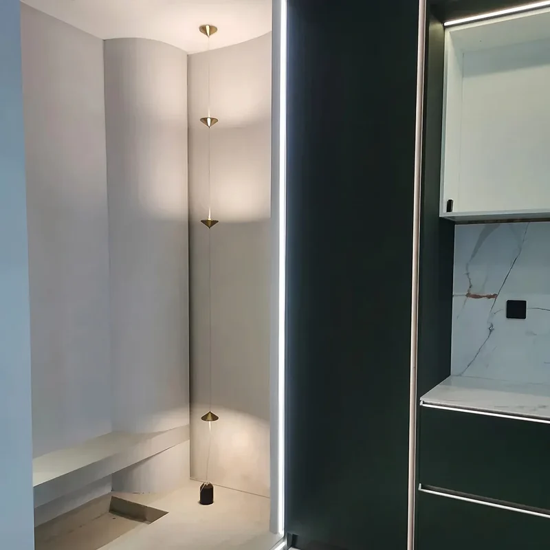 Vloer Tot Plafond Lamp 4 Lichtpunten LED 2,5-3,2 m Woonkamer Slaapkamer Werkkamer Minimalistische Staande Lamp Sfeerverlichting | Sansoti