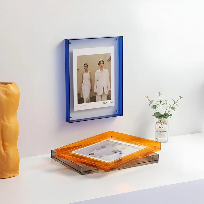 Fotolijst Transparant Acryl Minimalistisch Staand Hangend A4 A5 Modern Scandinavisch | Sansoti