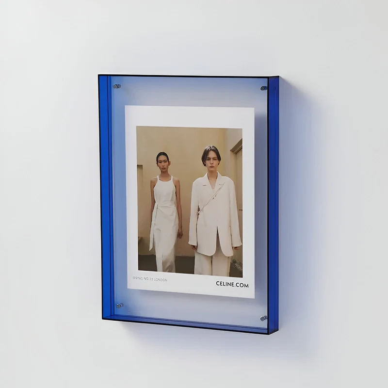 Fotolijst Transparant Acryl Minimalistisch Staand Hangend A4 A5 Modern Scandinavisch | Sansoti