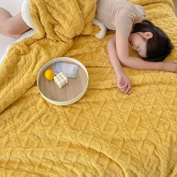 Duvet Sherpa Verzwaringsdeken 150x200cm Grijs Tweepersoons Warm Fleece Deken Bedsprei Zwaartedeken Winter Slaapkamer | Sansoti