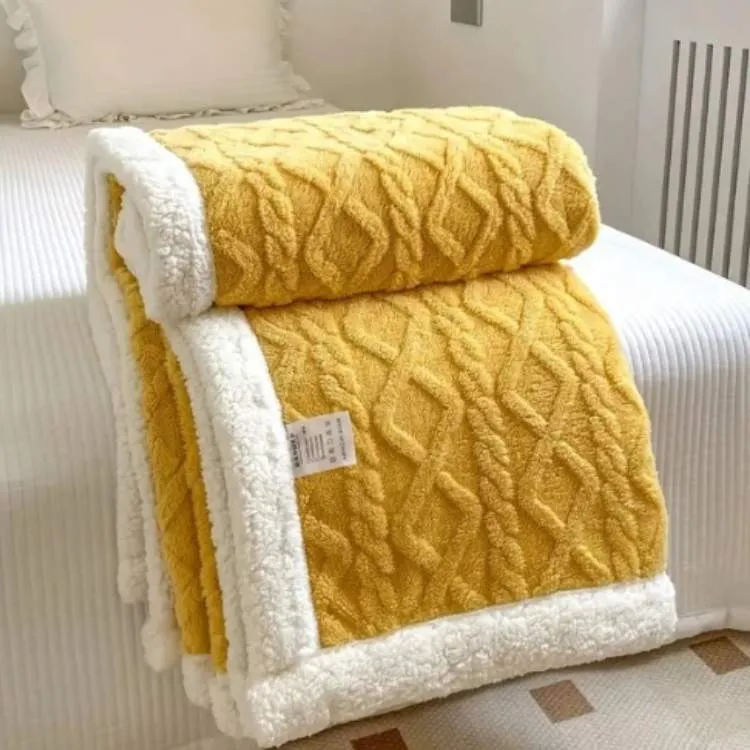 Duvet Sherpa Verzwaringsdeken 150x200cm Grijs Tweepersoons Warm Fleece Deken Bedsprei Zwaartedeken Winter Slaapkamer | Sansoti