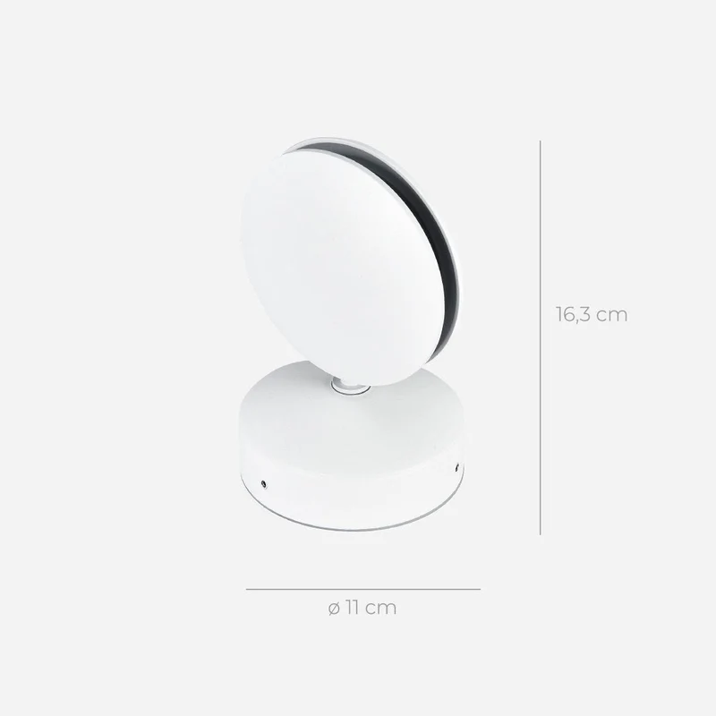 Wandlamp LED 360° Draaibaar Aluminium Warm Licht Design Wandverlichting | Sansoti