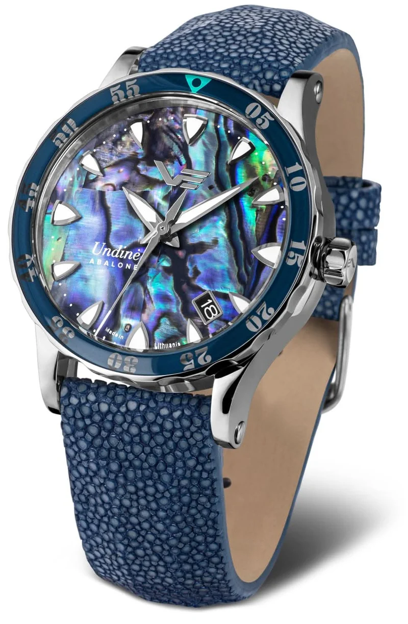 Vostok Europe Undiné NH35-515A757 Damenuhr • 200m Wasserdicht • Abalone-Zifferblatt