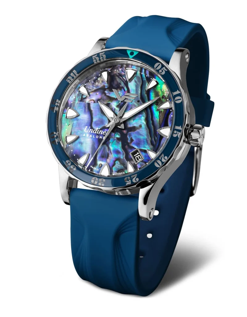 Vostok Europe Undiné NH35-515A757 Damenuhr • 200m Wasserdicht • Abalone-Zifferblatt