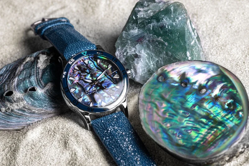 Vostok Europe Undiné NH35-515A757 Damenuhr • 200m Wasserdicht • Abalone-Zifferblatt