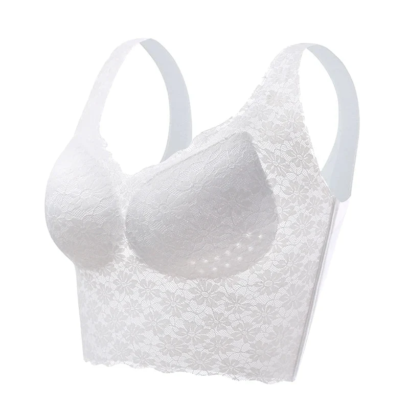 Postuur Correctie BH Draadloos Stretch Ademend Comfort Dag en Nacht Zachte Cup Brede Band Ergonomisch Design | Sansoti