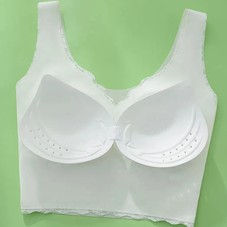 Postuur Correctie BH Draadloos Stretch Ademend Comfort Dag en Nacht Zachte Cup Brede Band Ergonomisch Design | Sansoti