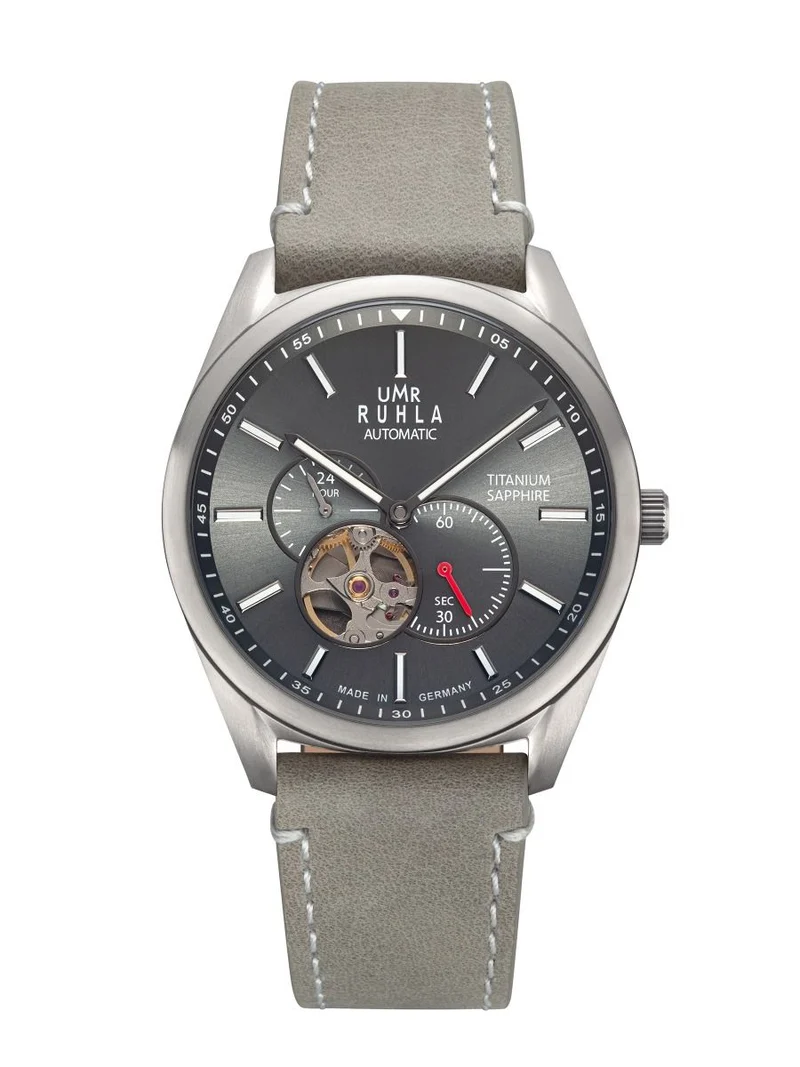 UMR Ruhla RUHLA-Automatic RAU80303 Herren • Miyota 82S7 Automatikwerk • Saphirglas & Glasboden