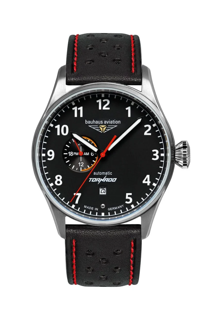 Bauhaus Aviation 2764-2 Herrenuhr • Made in Germany • Automatik