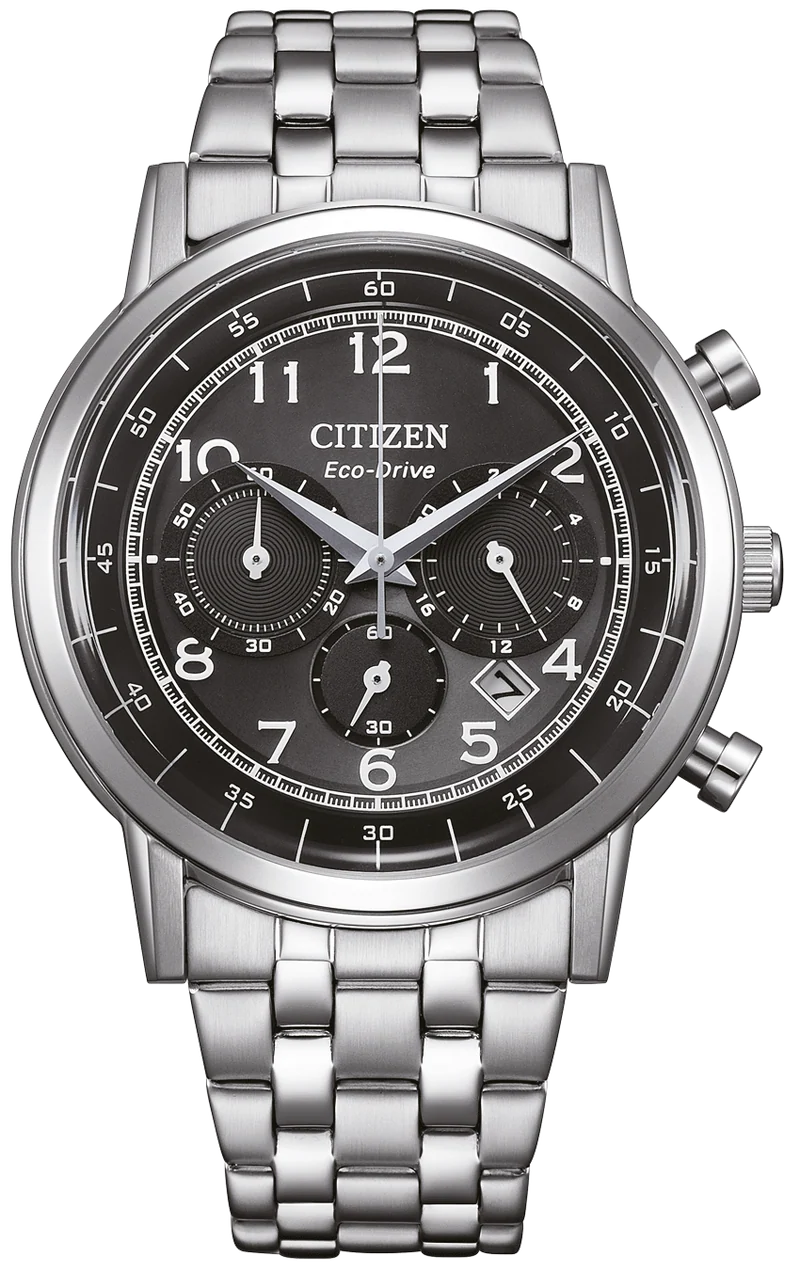 Citizen CA4630-53E Herrenuhr • Eco-Drive Lichtantrieb • Chronographen-Funktion