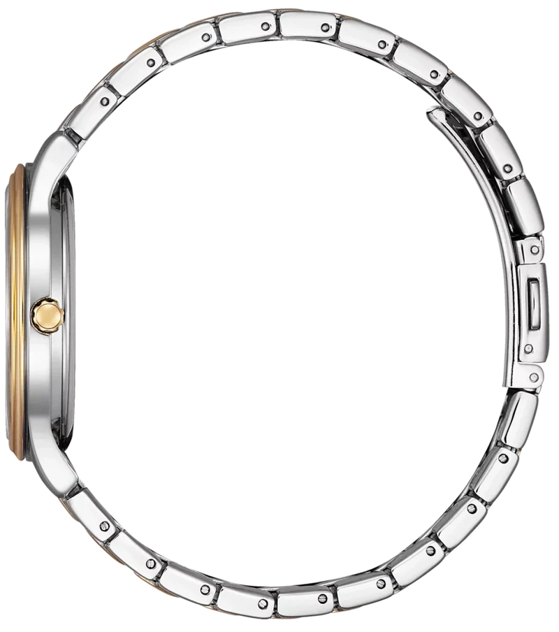 Citizen EM0416-78A Damenuhr • Eco-Drive • Bicolor-Design