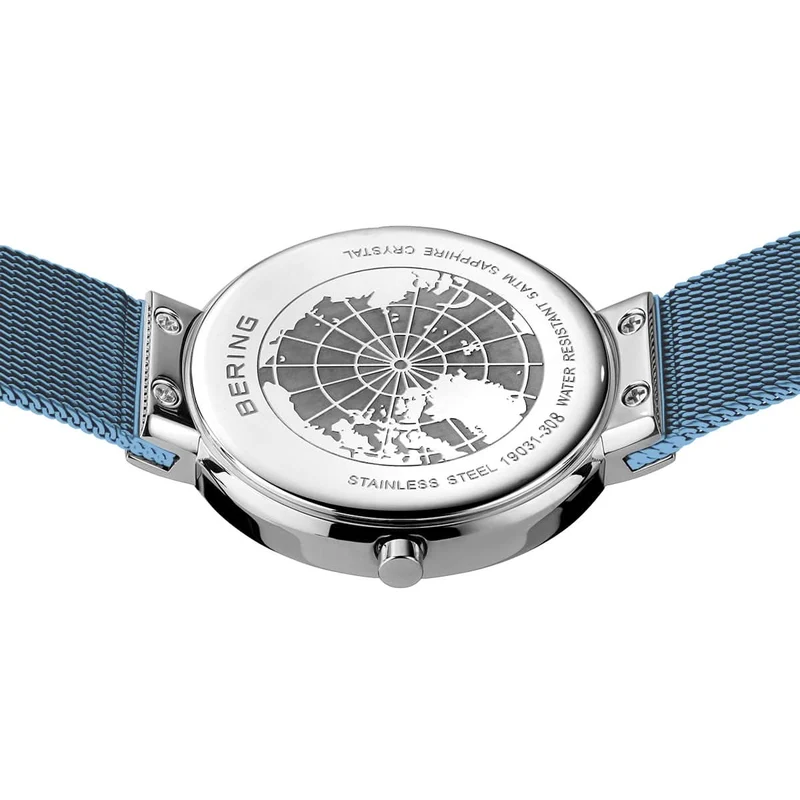 Bering Classic 19031-308 Damenuhr • Saphirglas • Milanaise