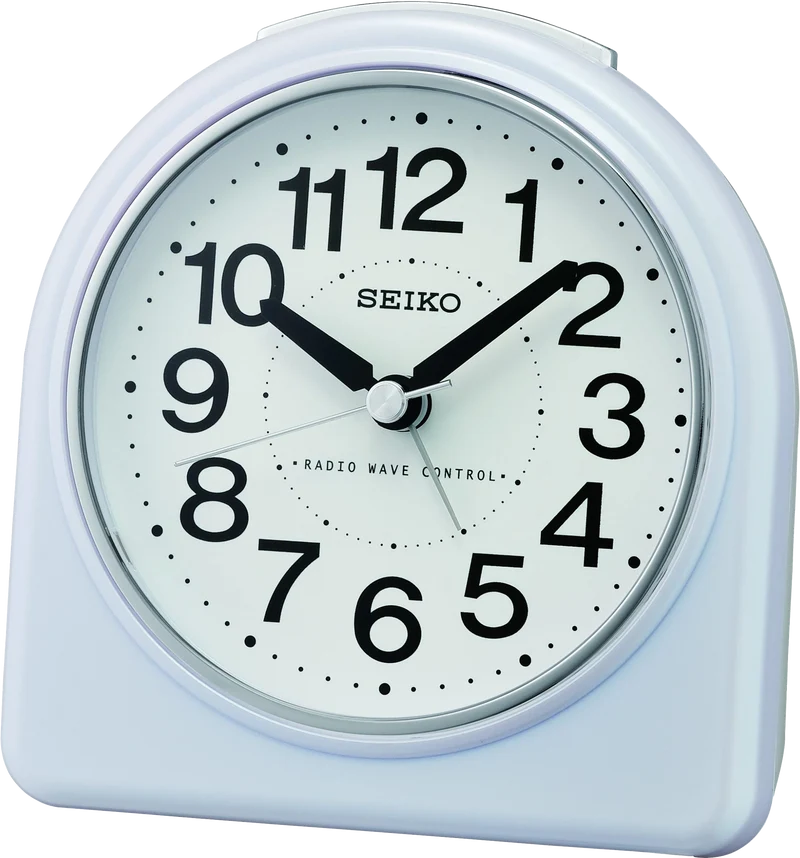 Seiko Klassischer Wecker H 9.2 cm x B 9.8 cm x T 5.8 cm Kunststoff • Analoge Zeitanzeige • Snooze-Funktion