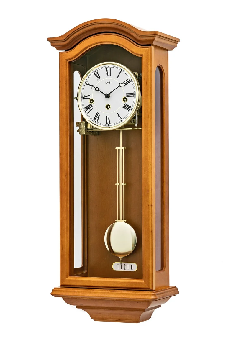 AMS Regulator 2696/9 Wanduhr • 8-Tage-Werk • Massivholz