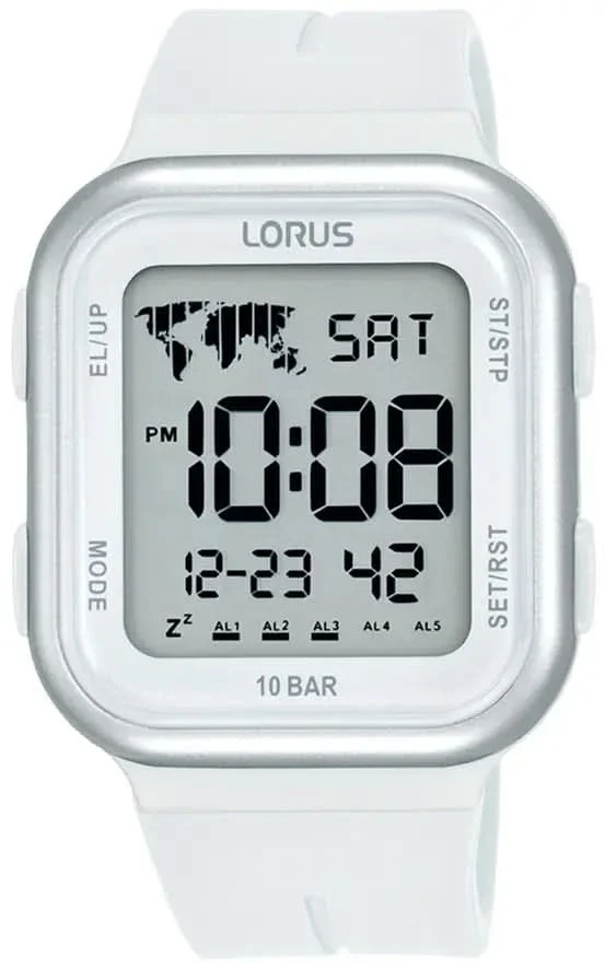 Lorus R2355PX9 Herren Uhr • 10 bar Wasserdichtigkeit • Robustes Kunststoffgehäuse
